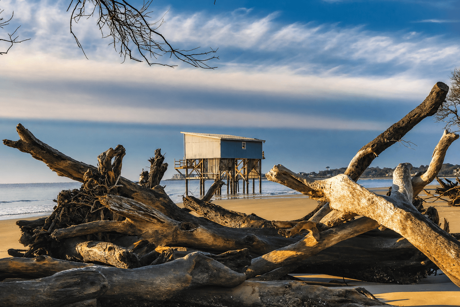 Beaufort-area coastal scenery