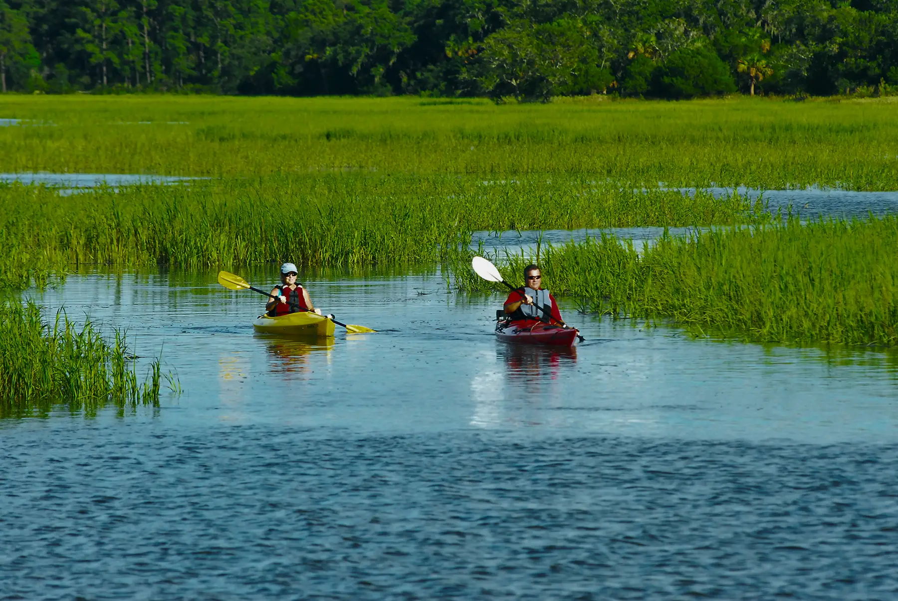 Beaufort-area imagery for the Dataw Island community guide